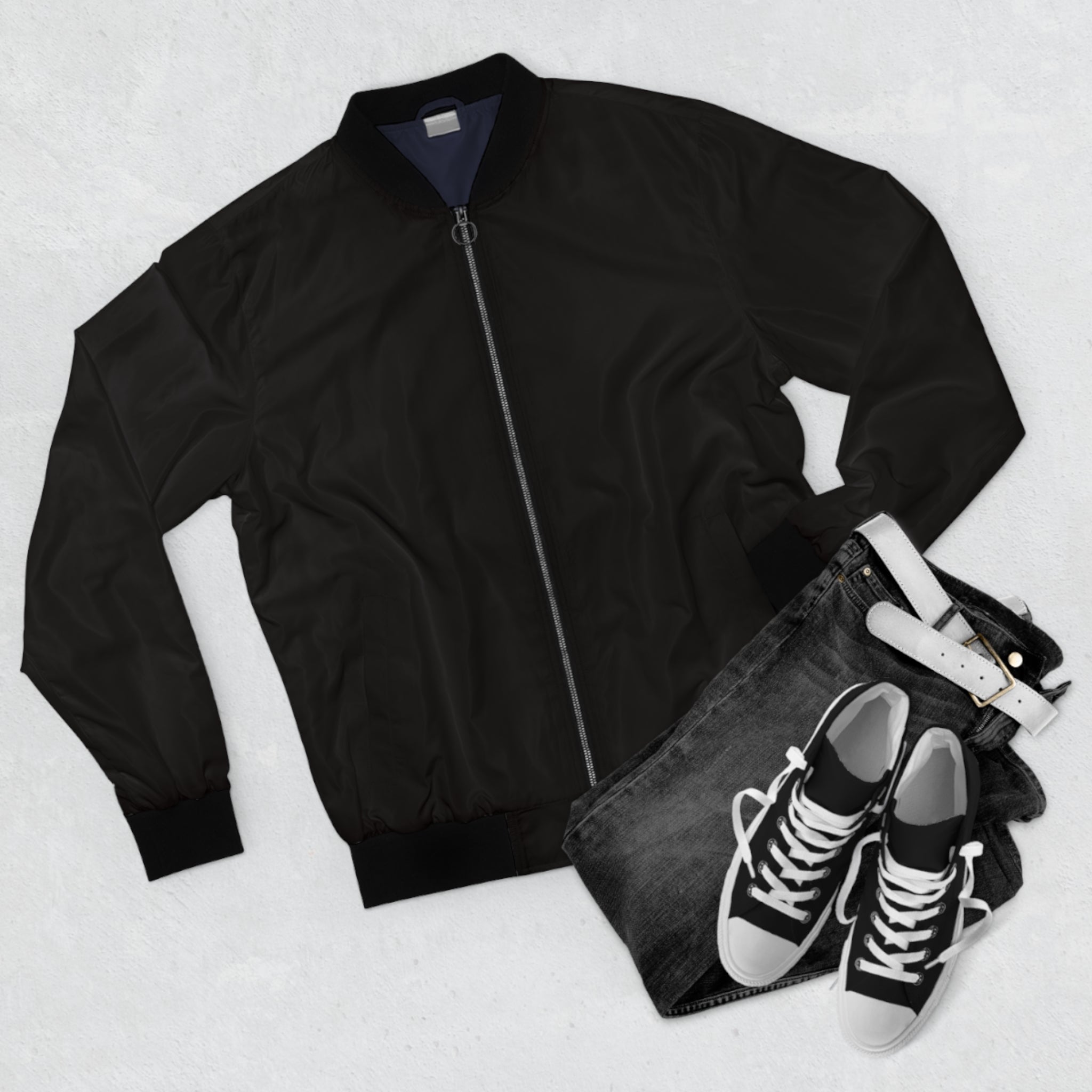 Panda Luxe Bomber Jacket — Red Samurai Panda Graphic