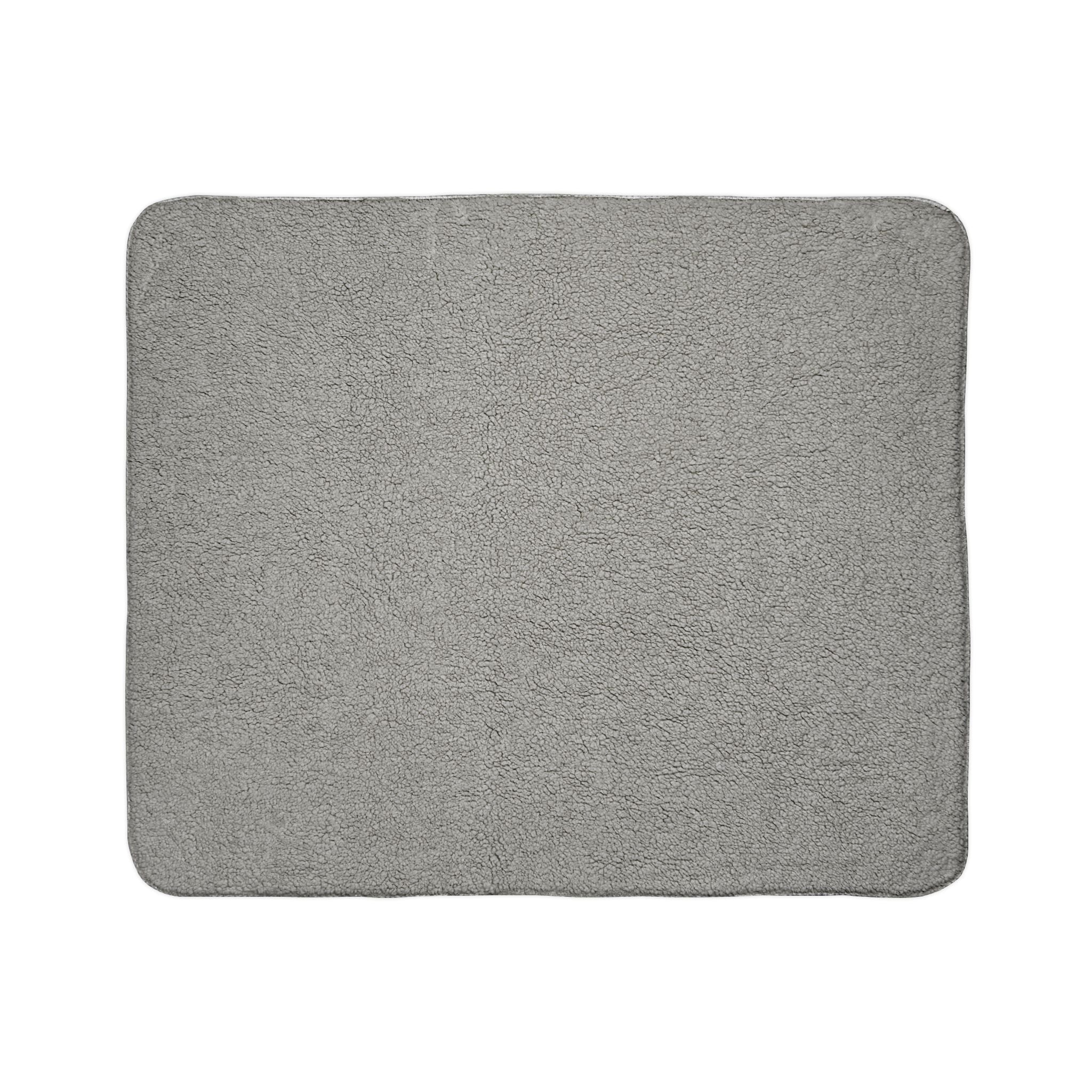 Panda Luxe Fleece Sherpa Blanket — Red Samurai Panda Graphic